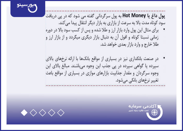پول داغ (Hot Money)